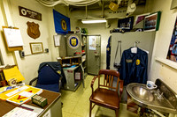 Interior View of Office Space on Ship