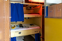 Compact Bunk Beds in Small Cabin