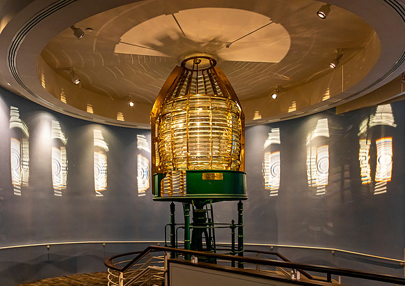 Historic Lighthouse Fresnel Lens Exhibit