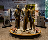The First Contrabands Statue at Fort Monroe