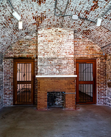Brick Basement Room