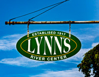 Lynn's River Center Sign