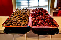 Candy Coated Sweets on Display