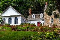 Historic Houses on a Green Hillside
