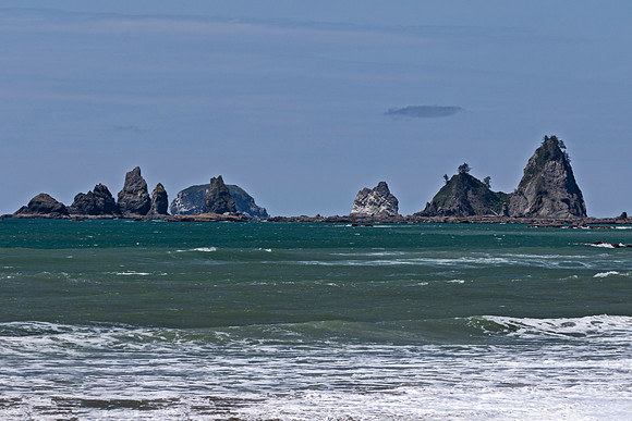 Sea Stacks in Pacific Ocean