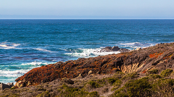 Monterey Coastline and Pacific Ocean View