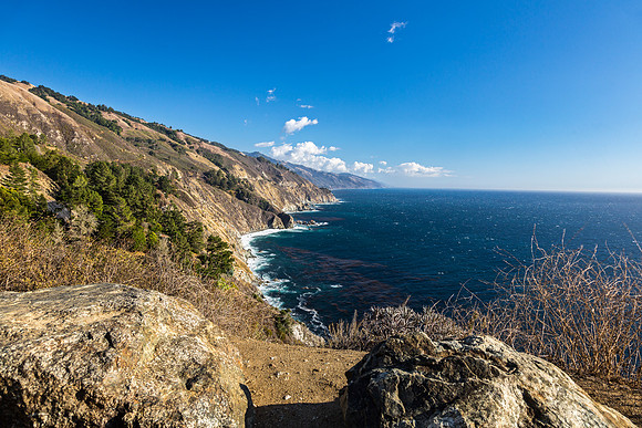 Big Sur Coastline on a Sunny Day