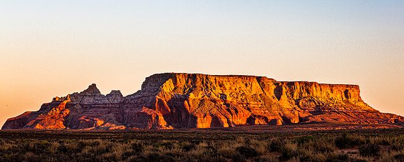 Desert Mesa Sunset