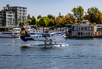 Harbour Air Seaplane in Victoria's Inner Harbour