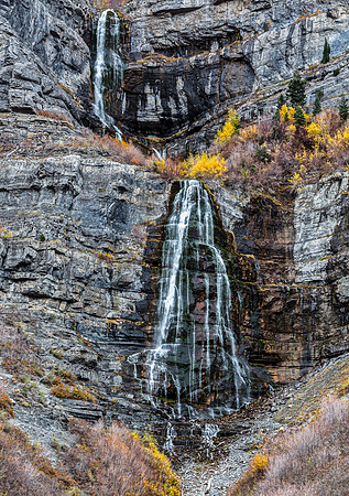 Bridal Veil Falls in Autumn