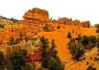 Vibrant Hoodoos and Rock Formations