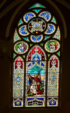 Religious Stained Glass Window