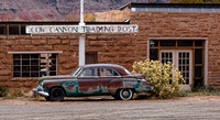 Rusty Vintage Car at Trading Post