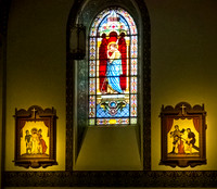 Stained Glass Window and Religious Art