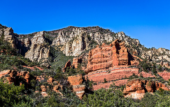 Red Rock Landscape in Yavapai County, Arizona