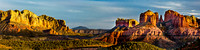 Arizona Desert Landscape with Red Rock Formations