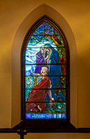 Stained Glass Window in Church