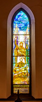 Angel Stained Glass Window Commemorating Allen Caperton Braxton