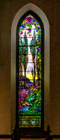 Stained Glass Window in Staunton Church