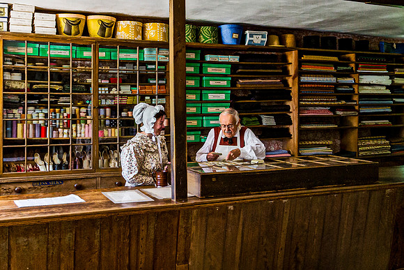 General Store Counter Scene