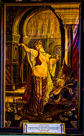 Fatima Belly Dancer Painting