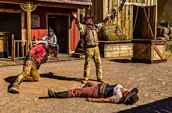 Old West Gunfight Performance