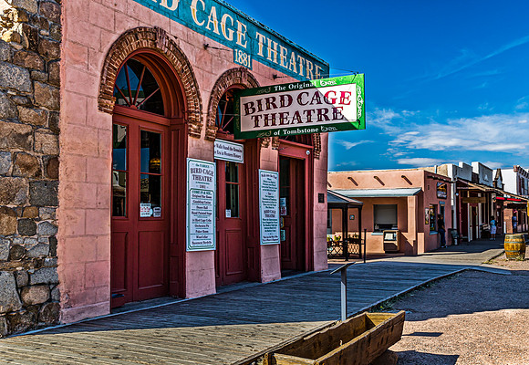 Bird Cage Theatre in Tombstone, Arizona