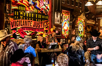 Bar Scene with Live Music