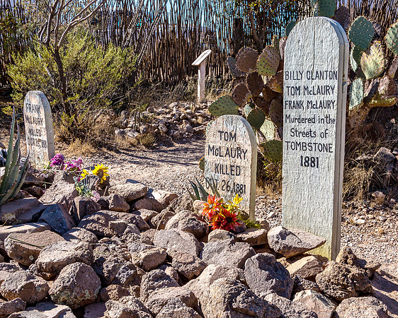 Boothill Graveyard in Tombstone, Arizona
