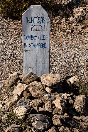Kansas Kid Grave Marker