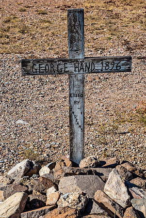 Historical Grave Marker for George Hand