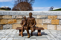 Abraham Lincoln and Tad Sculpture in Richmond