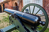 Antique Cannon Display