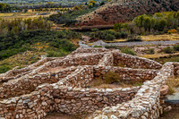 Ancient Sinagua Pueblo Ruins in Arizona