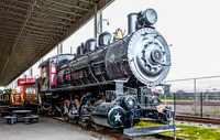 Vintage Black Steam Locomotive