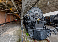Vintage Steam Locomotive 1218 at Station