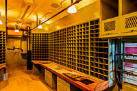 Vintage Railway Post Office Interior