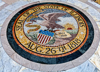 Seal of the State of Illinois Mosaic