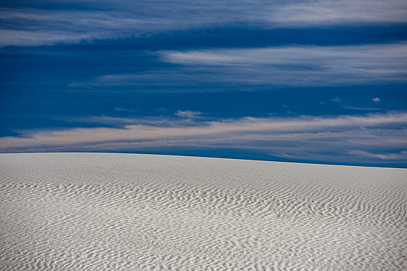 White Sands National Park Gypsum Dunes Landscape