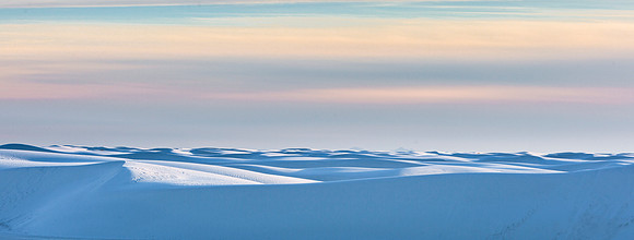 White Sand Dunes Landscape