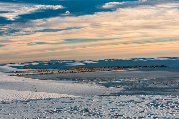 White Sands National Park Gypsum Dunes Landscape