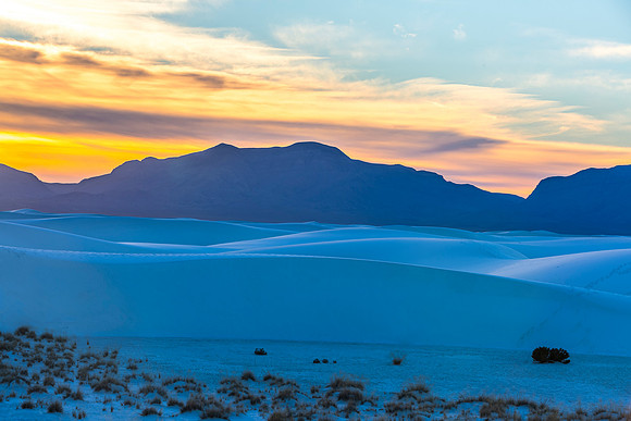 White Sands National Park Sunset