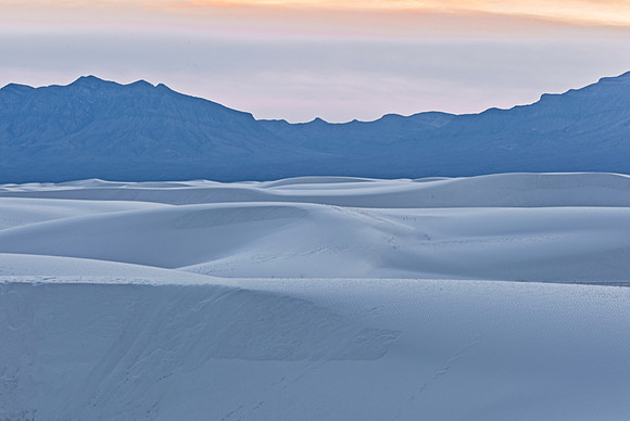 White Sands National Park Gypsum Dunes Landscape
