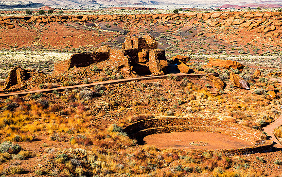 Wupatki Pueblo Ruins, Arizona