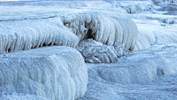 Travertine Terraces and Mineral Formations