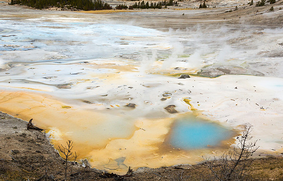 Colorful Geothermal Landscape