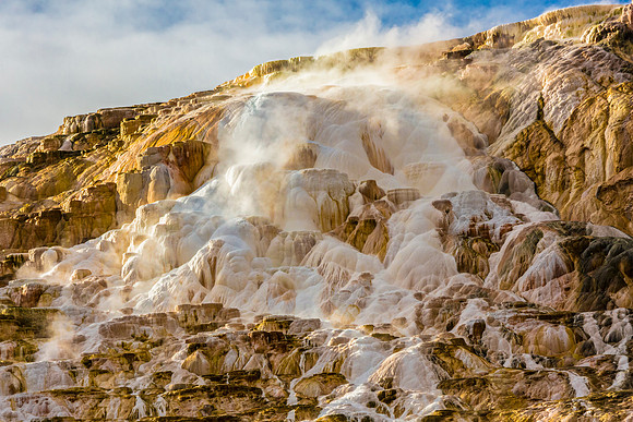 Minerva Terrace at Mammoth Hot Springs