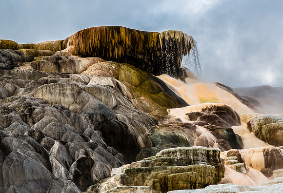 Mammoth Hot Springs Terraces