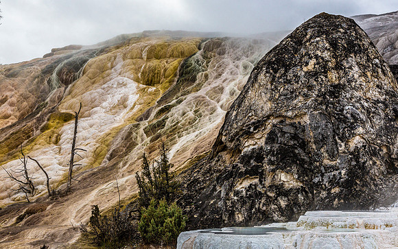 Mammoth Hot Springs Terraces