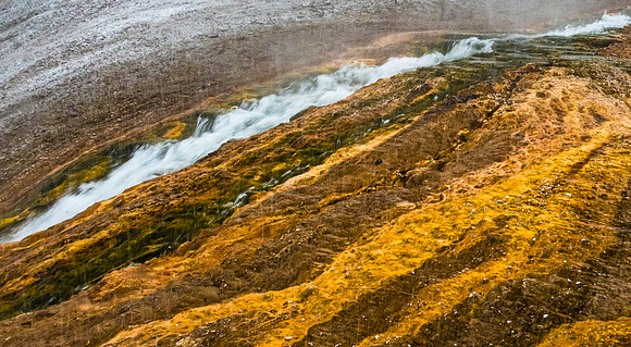 Mineral-Rich Waterfalls